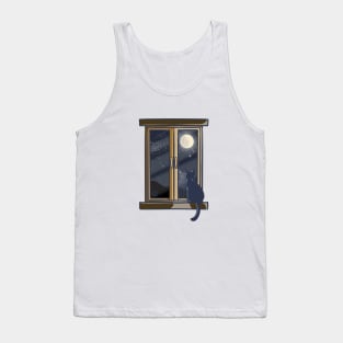 Night Sky Outside The Window Tank Top